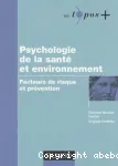 Psychologie de la sant et environnement