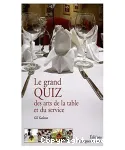 Le grand quiz des arts de la table et du service