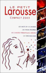 Le petit Larousse illustr 2003