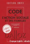 Code de l'action sociale et des familles