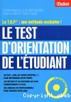 Le test d'orientation de l'tudiant