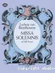 Missa solemnis in full score