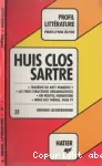 Huis clos. SARTRE