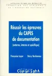 Russir les preuves du CAPES de documentation