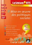 Le Volum' BTS - Mise en oeuvre des politiques sociales - 4e dition - Rvision