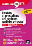 Services et prestations des secteurs sanitaire et social.