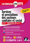 Services et prestations des secteurs sanitaire et social.